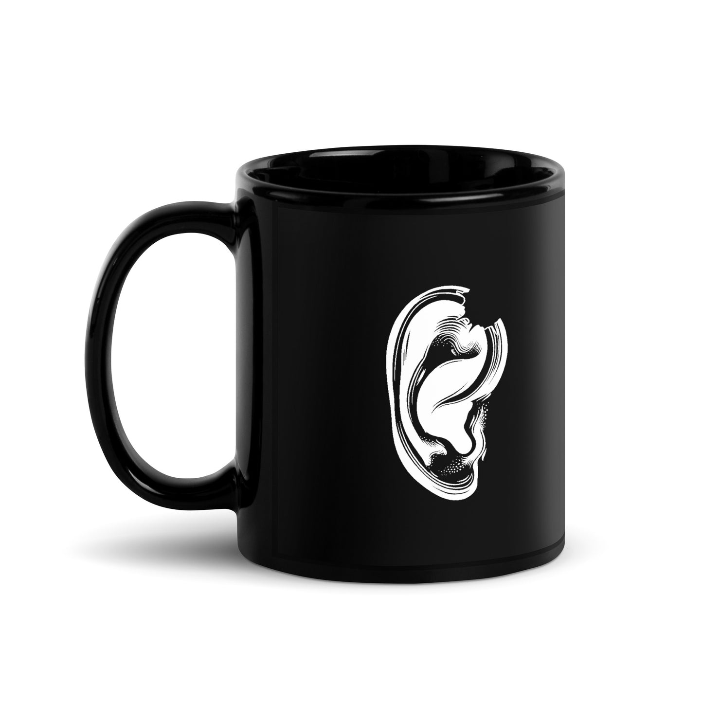 JUST A FLESH WOUND - BLACK COFFEE MUG