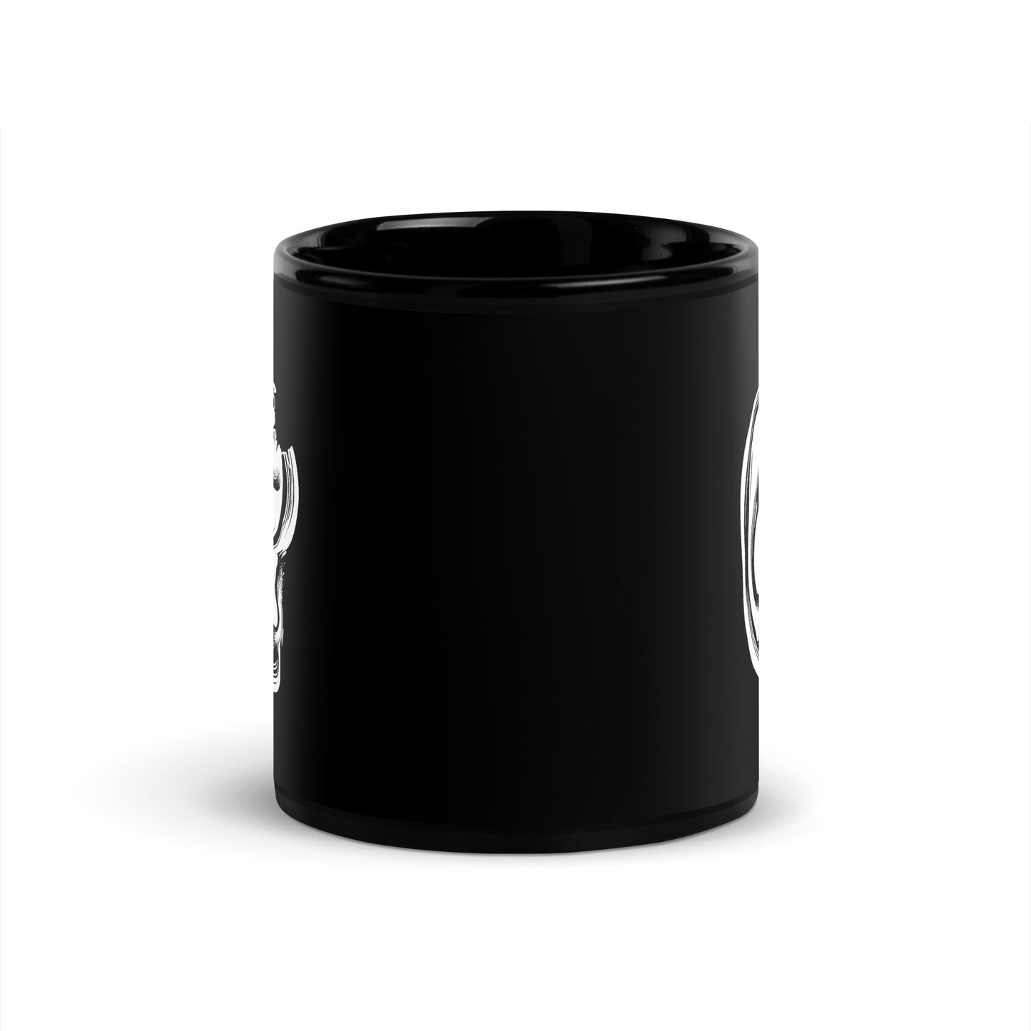 JUST A FLESH WOUND - BLACK COFFEE MUG