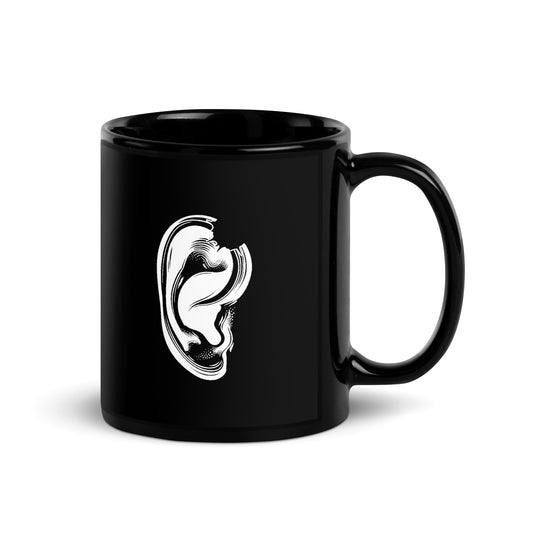 JUST A FLESH WOUND - BLACK COFFEE MUG
