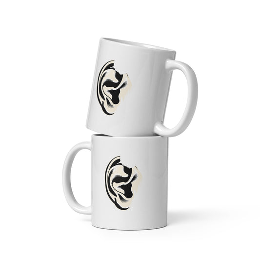 JUST A FLESH WOUND - WHITE COFFEE MUG
